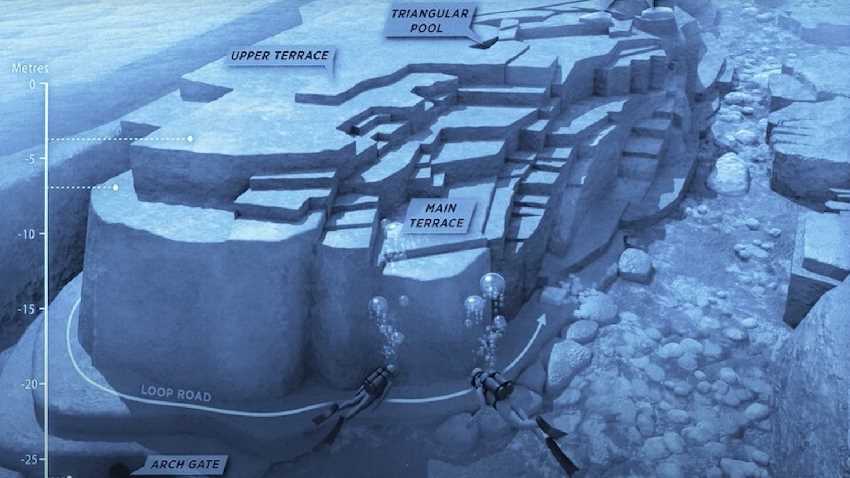 A víz alatti Japás piramis megoldatlan rejtélye