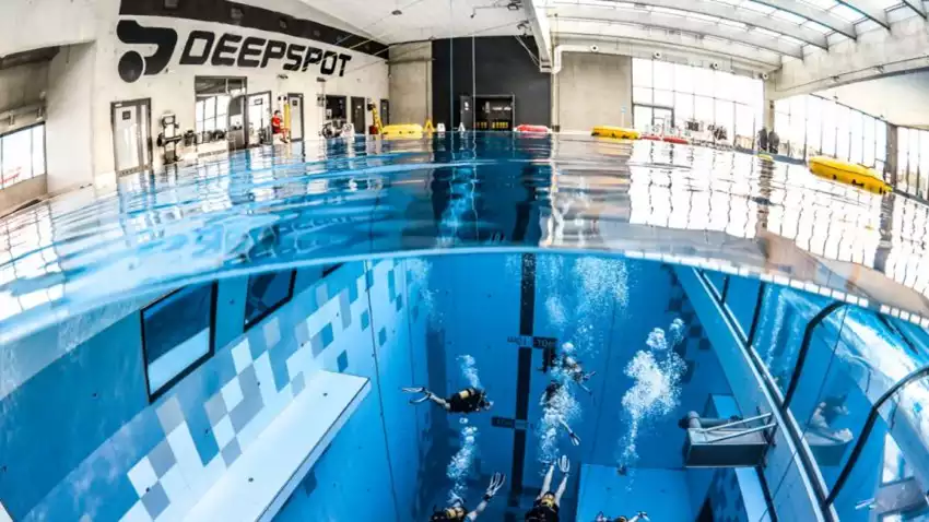 DeepSpot - Európa legmélyebb medencéje - Lengyelország