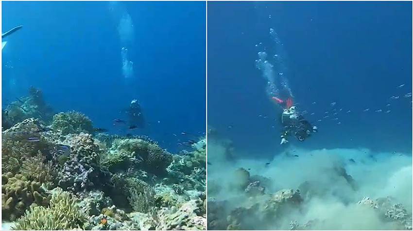 Földrengés a víz alatt