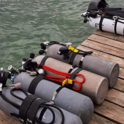Sidemount élménymerülés a Neufeld-tóban